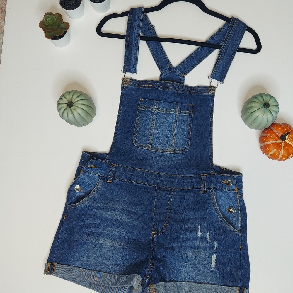 Denim Overalls
